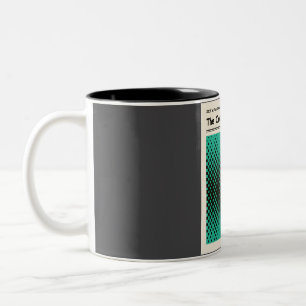 Caneca De Café Em Dois Tons Crocodile Cafe Retro Art