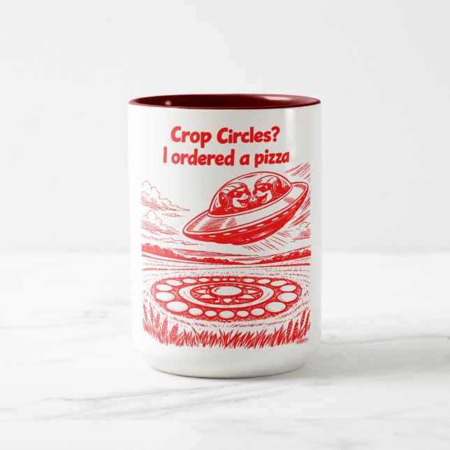 CANECA DE CAFÉ EM DOIS TONS CROP CIRCLES (Centro)