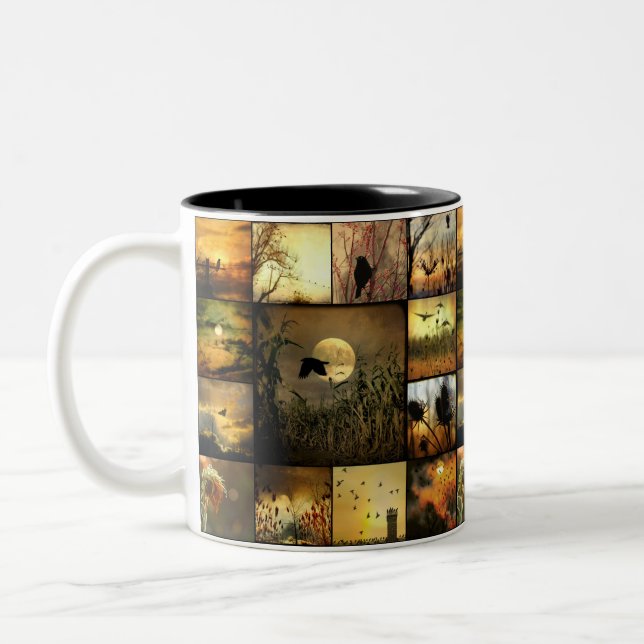 Caneca De Café Em Dois Tons Crows Galore E Mais (Esquerda)