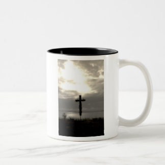 Caneca De Café Em Dois Tons Cruz