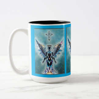 Caneca De Café Em Dois Tons Crystal Angels Coffee Mug
