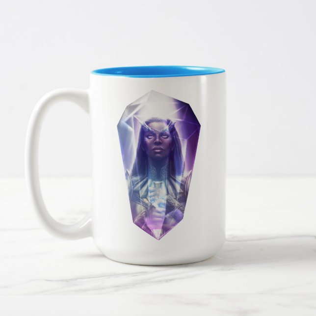 Caneca De Café Em Dois Tons Crystal Paladin Mug (Esquerda)