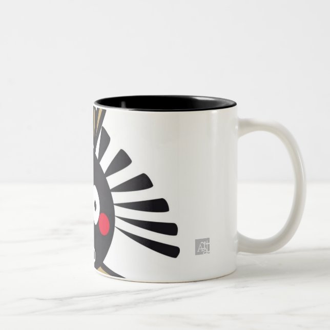 Caneca De Café Em Dois Tons CSeeK GirlBl (Direita)