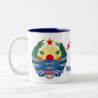 Caneca De Café Em Dois Tons Cuba Mug / Kuba Tasse