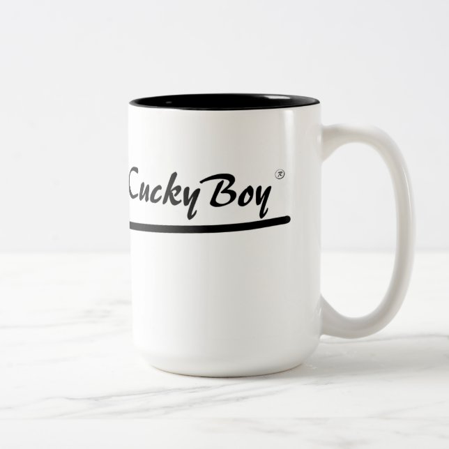Caneca De Café Em Dois Tons Cuckold de Cucky (Direita)