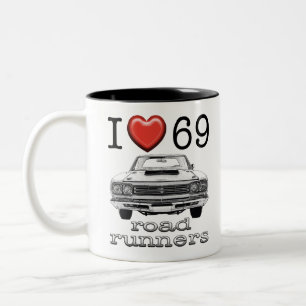 Caneca De Café Em Dois Tons Cuco terrestre australiano 1969