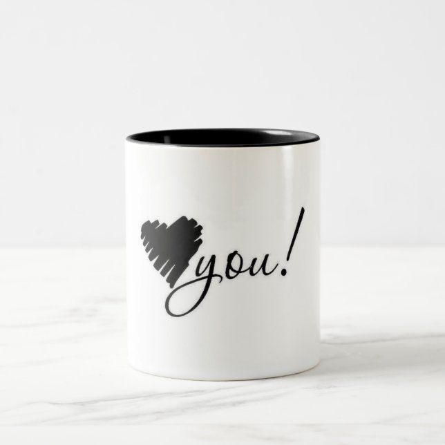CANECA DE CAFÉ EM DOIS TONS *** CUIDADO DE AMOR PARA VOCÊ** (Centro)