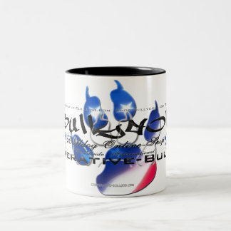 Caneca De Café Em Dois Tons (cup) taça de Bullydoll & Cooperative Bulldog