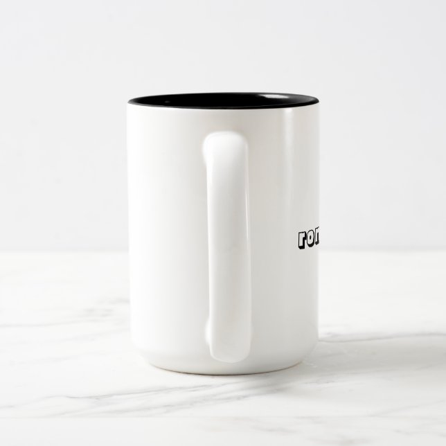 Caneca De Café Em Dois Tons Cups Cat on Coffee (Alça)