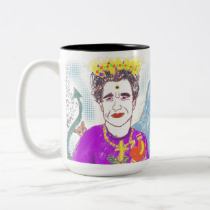 Caneca De Café Em Dois Tons Curtis o misterioso