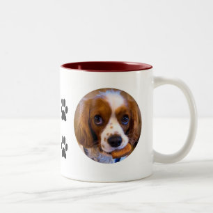 Caneca De Café Em Dois Tons Cute Cavalier King Charles Spaniel Coffee Mug