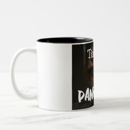 Caneca De Café Em Dois Tons Cute Customizable Personalized Terrier Dog Mom Pet