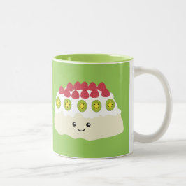 Caneca De Café Em Dois Tons Cute Kawaii Pavlova