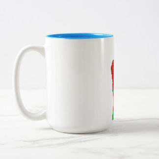 Caneca De Café Em Dois Tons cute romantic mug