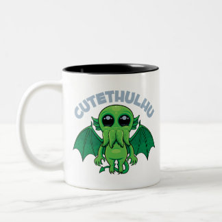 Caneca De Café Em Dois Tons Cutethulhu