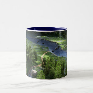 Caneca De Café Em Dois Tons Cwm Solitude Mug