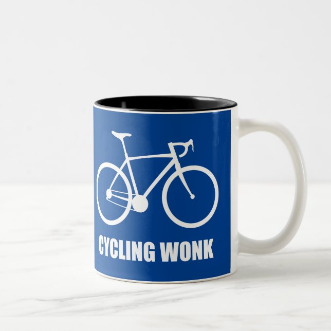 Caneca De Café Em Dois Tons Cycling Wonk (Direita)