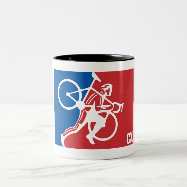 Caneca De Café Em Dois Tons Cyclocross All-Star (Centro)
