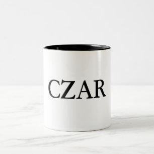 Caneca De Café Em Dois Tons Czar