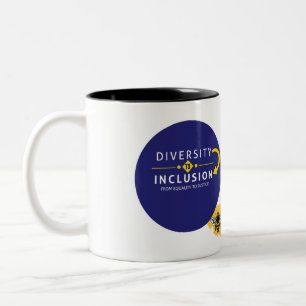 Caneca De Café Em Dois Tons D2I, Inc Mug
