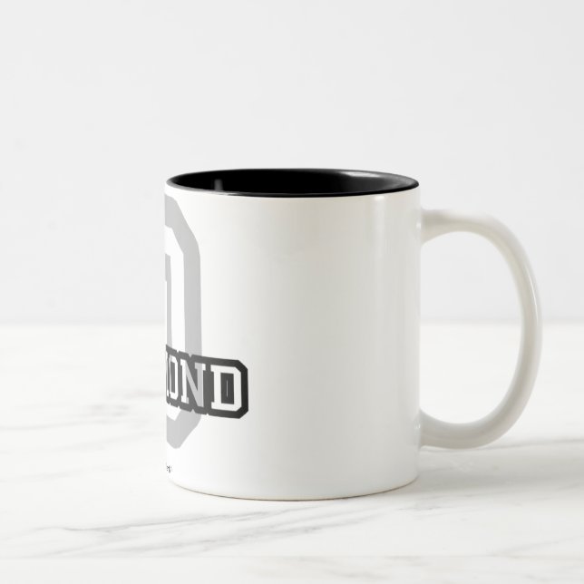 Caneca De Café Em Dois Tons D é para Desmond (Direita)