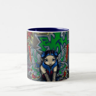 Caneca De Café Em Dois Tons Da "caneca camuflagem #1"