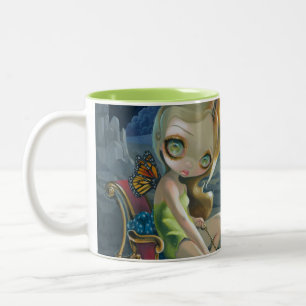 Caneca De Café Em Dois Tons Da "caneca do Chariot borboleta"