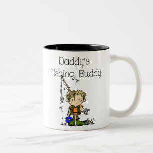 Caneca De Café Em Dois Tons DADFISHINGBUDDY.png