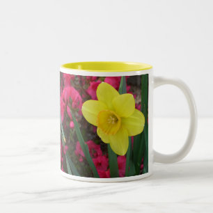 Caneca De Café Em Dois Tons Daffodils Mug