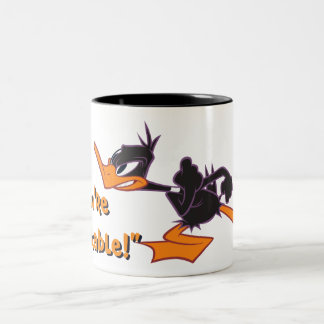 Caneca De Café Em Dois Tons DAFFY DUCK™ pronto para lutar