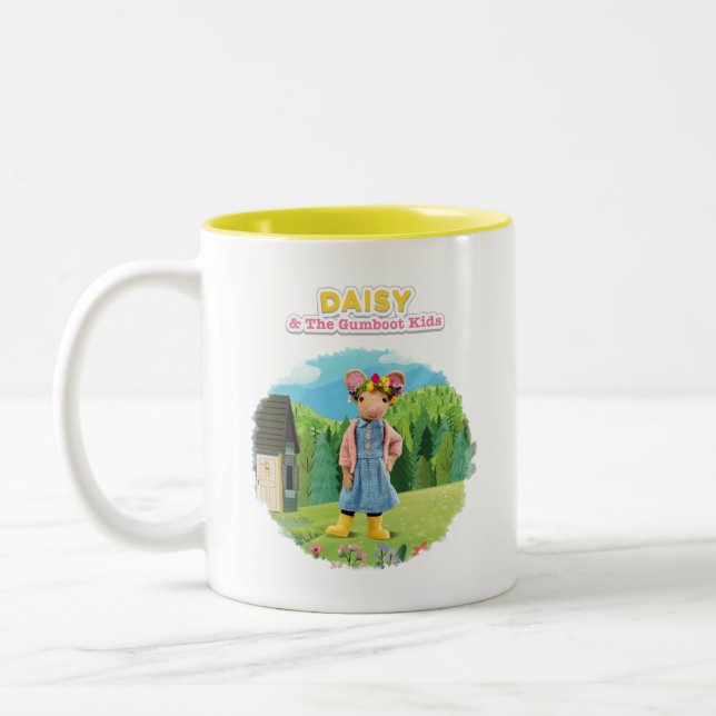 Caneca De Café Em Dois Tons Daisy (Esquerda)