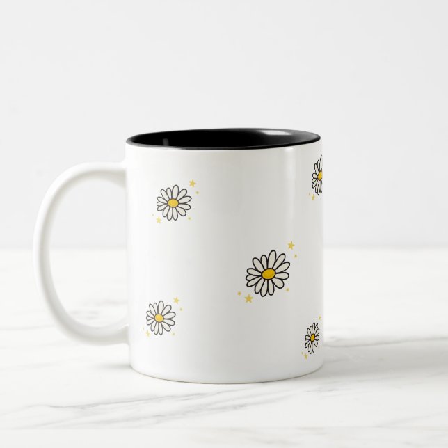 Caneca De Café Em Dois Tons Daisy Cup (Esquerda)