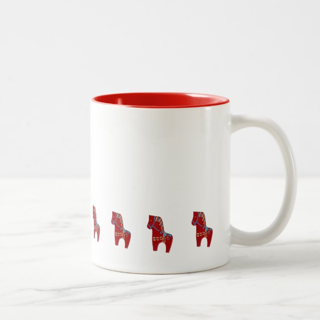 Caneca De Café Em Dois Tons Dala Horse Mug (Direita)