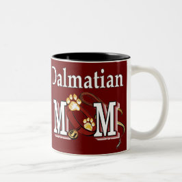 Caneca De Café Em Dois Tons Dalmaciana Mãe Darks