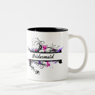 Caneca De Café Em Dois Tons Dama de honra