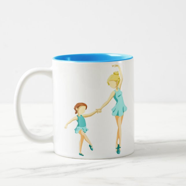 Caneca De Café Em Dois Tons Dançarino pequeno (Esquerda)