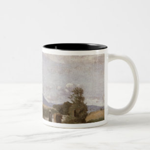 Caneca De Café Em Dois Tons Dardagny, manhã, c.1853 (óleo em canvas)