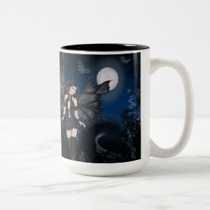 Caneca De Café Em Dois Tons Dark Angel e Dark Night Series