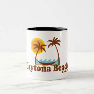 Caneca De Café Em Dois Tons Daytona Beach.