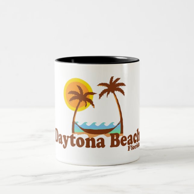Caneca De Café Em Dois Tons Daytona Beach. (Centro)