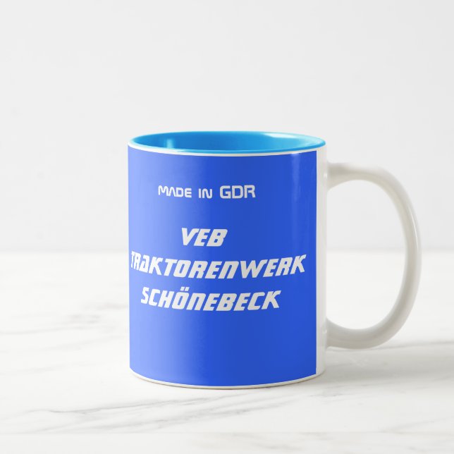Caneca De Café Em Dois Tons DDR taça de reclamação (Direita)