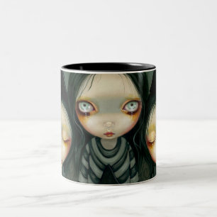 Caneca De Café Em Dois Tons De "caneca três irmãs de Witchy"