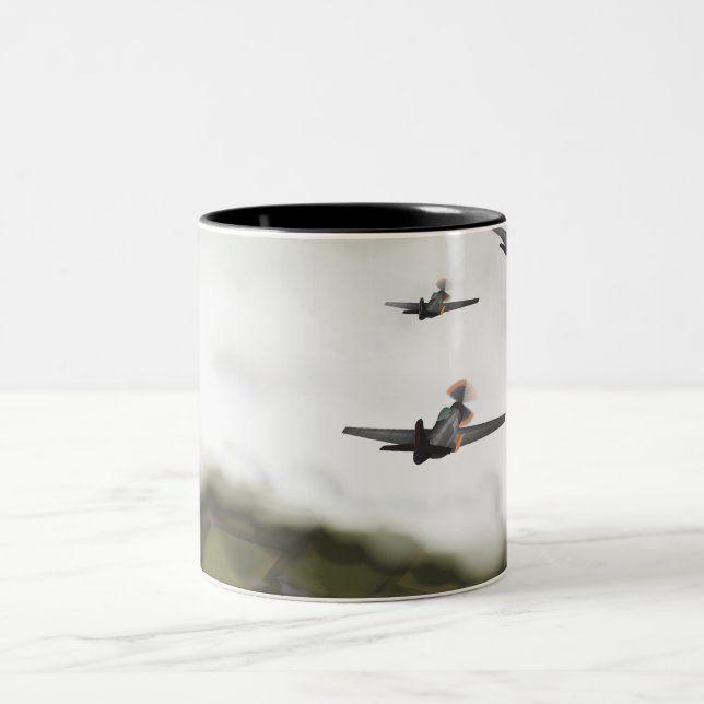 Caneca De Café Em Dois Tons Dê-me um inferno (Centro)