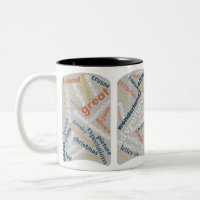 Decoração da literatura clássica sobre Mug