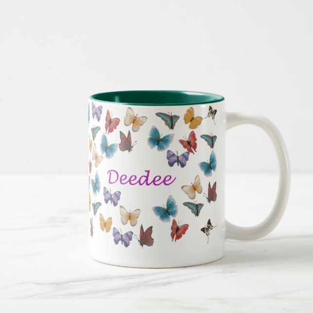 Caneca De Café Em Dois Tons Deedee (Direita)