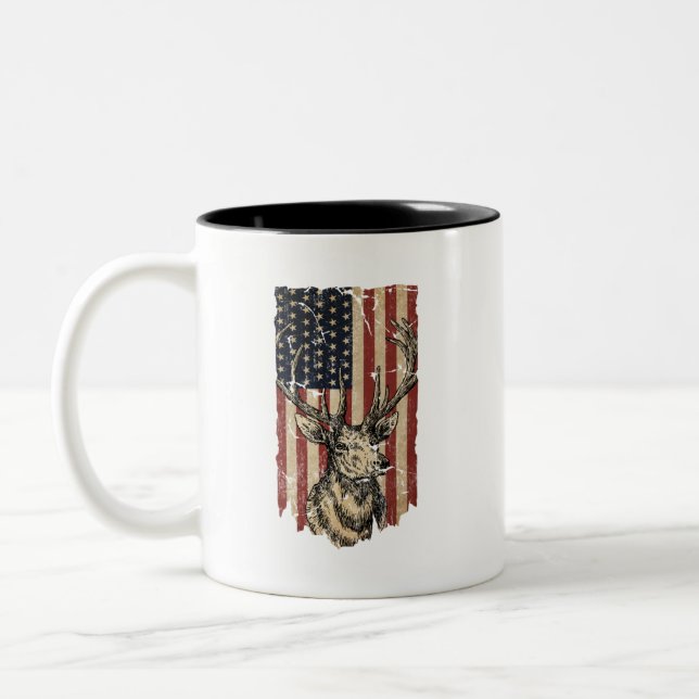 Caneca De Café Em Dois Tons Deer  (Esquerda)