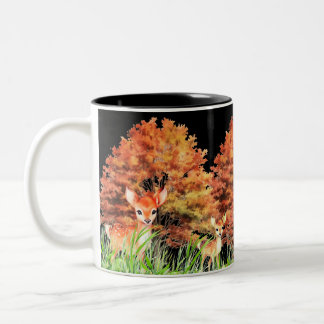 Caneca De Café Em Dois Tons Deer Lovers