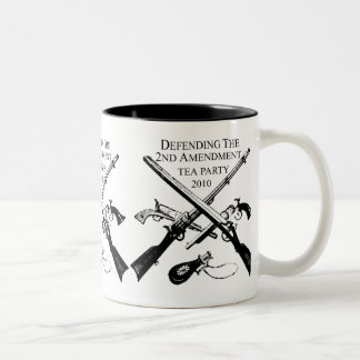 Caneca De Café Em Dois Tons DEFENDENDO a ?a ALTERAÇÃO