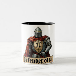 Caneca De Café Em Dois Tons Defensor de Pi
