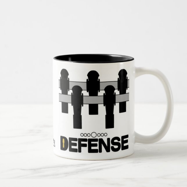 CANECA DE CAFÉ EM DOIS TONS DEFESA (Direita)